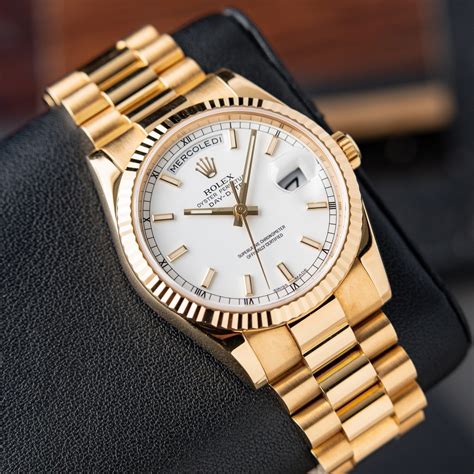 rolex presidential day date 2003|rolex day date example.